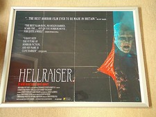HELLRAISER UK QUAD FILM POSTER