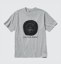 UNIQLO JEAN MICHEL BASQUIAT T-SHIRT COLOUR: GREY SIZE: 3XL