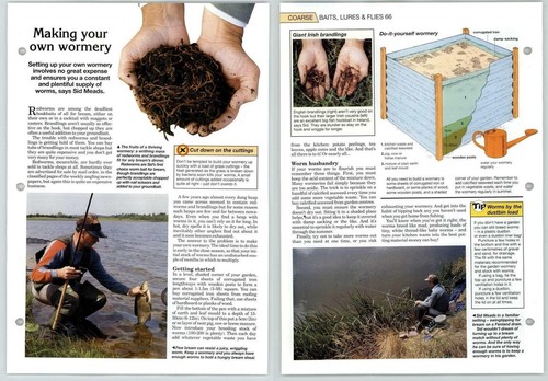 Making own wormery - making, coarse