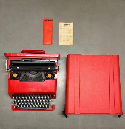 Olivetti valentine typewriter - valentine,