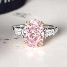 3.00 Ct Oval Cut Pink Sapphire