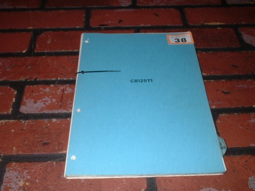 Genuine honda cb125 factory - honda,
