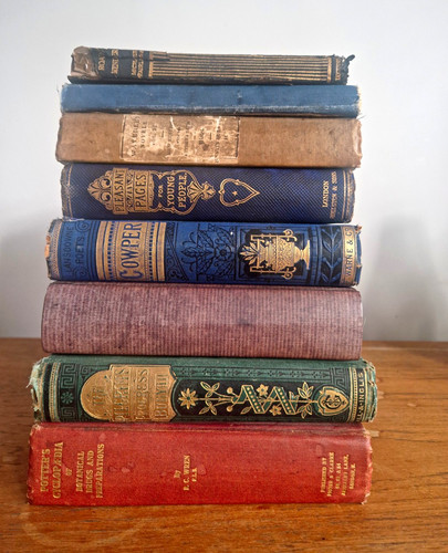 Selection vintage books - of,