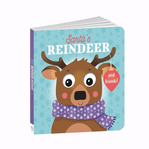 Santa reindeer wobbly - santa's,
