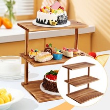 3 Tier Wooden Cupcake Stand