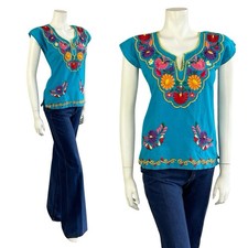 VTG 60S 70S BLUE RED ORANGE