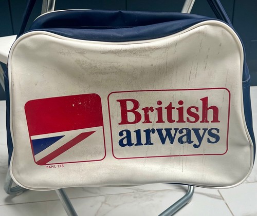 Vintage british airways flight - vintage,