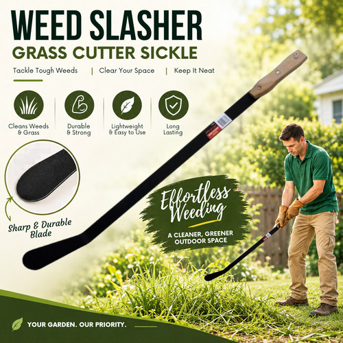 Garden weed slasher sickle - weed,