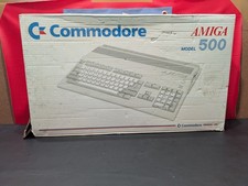 Complete & Boxed Commodore Amiga 500 With 4 Games, Mouse, & More See Video!