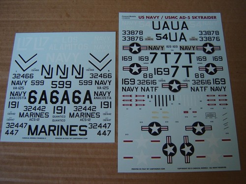 Vintage caracal decals us - decals, 1/48