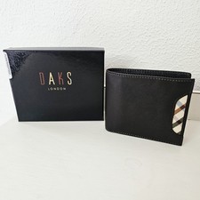 DAKS Brown Leather Wallet with