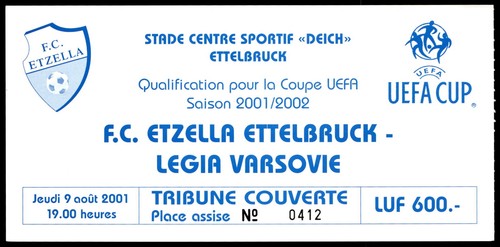 Ticket 2001 etzella ettelbruck - ticket,