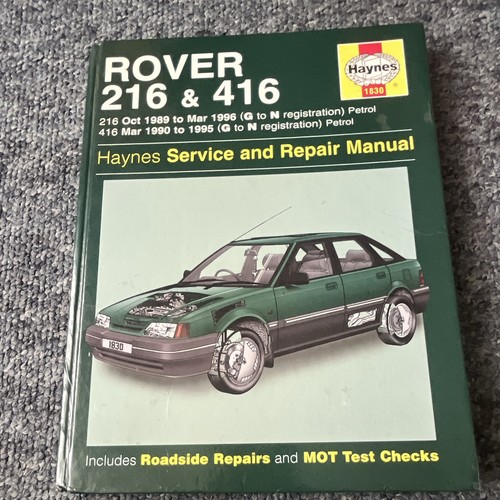 Haynes rover 216 416 petrol - rover,