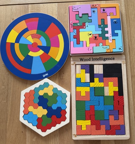 Set four wooden - set, 4