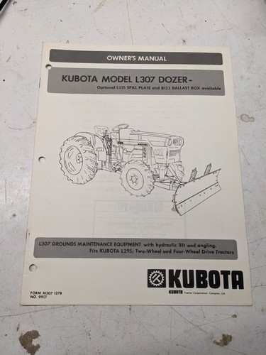 Kubota tractor parts - kubota, list