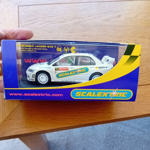 Scalextric slot car mitsubishi - scalextric,