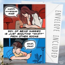 Funny Wedding Anniversary Card