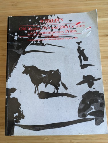 Sotheby auction catalogue - auction,