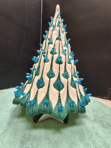 Ceramic lava christmas tree - ceramic,