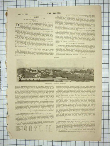 Original old antique print - antique,