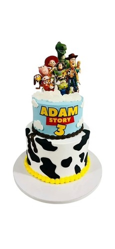 Toy story buzz cake - story, topper