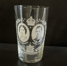 Vintage Coronation Glass Queen