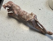 Marble Tiger Statue Figurine