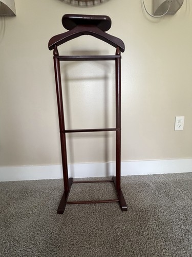 Vintage valet butler stand - valet,
