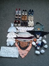 Baby Boy Shoe/ Padders Bundle Age 0-3 Months.  Mix Of Brands