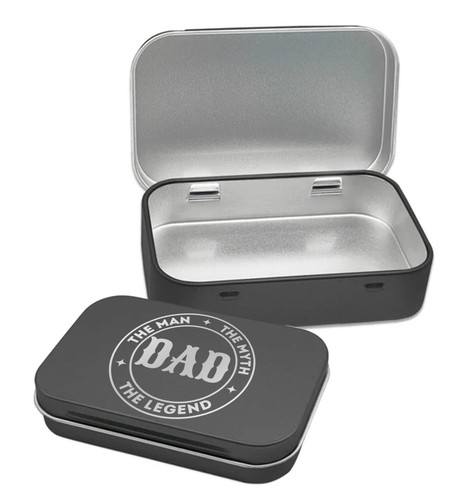 Tobacco tin black - tobacco,