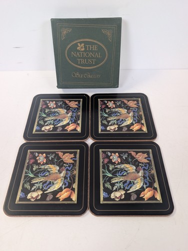 Set cork backed coasters - backed,