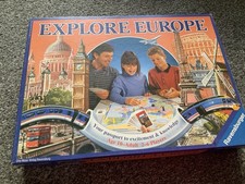 Explore Europe - Traditional And Educational Family Board Game