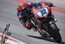 Oli Bayliss Hand Signed 12x8