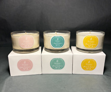 Set Of 3  Scented Candles Parks London Gift For Her Mothers day Gift Soy Candle