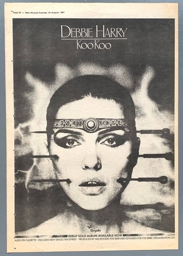 Debbie harry 1981 original - 1981,