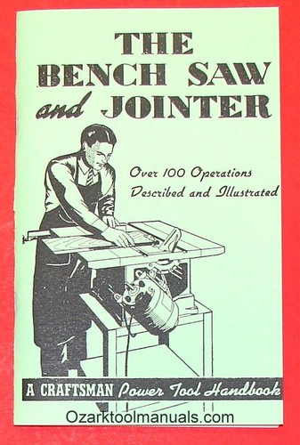 Craftsman table saw jointer - &,