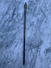 Antique Brass Fire Poker Victorian Large  