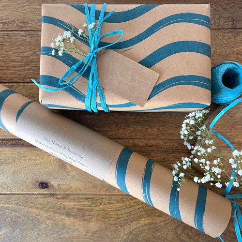 Summer waves wrapping paper - wrapping,