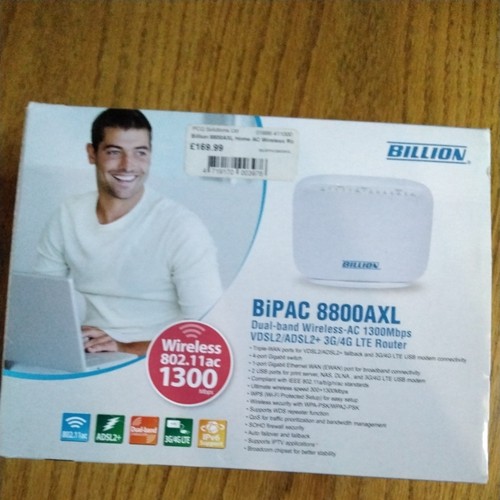 Billion bipac 8800axl dual - billion,