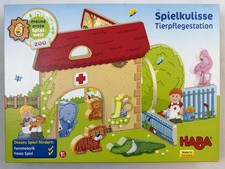 Haba play backdrop animal care