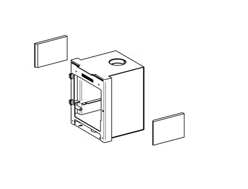 Side fire brick to suit - x,