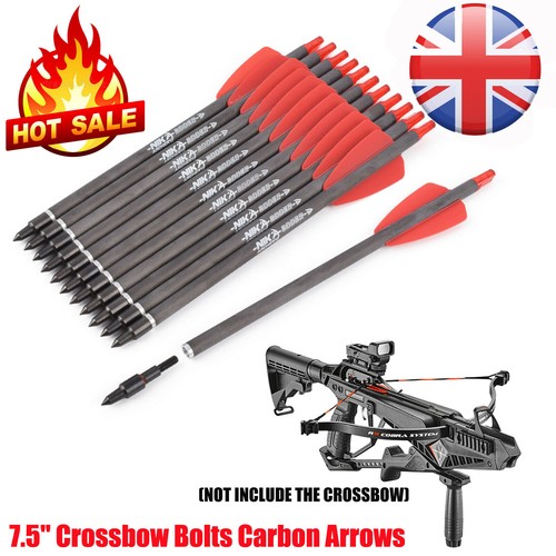 Inch crossbow bolts - 7.5",