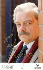 Sir David Jason Hand Signed Official Promo Card A Touch Of Frost Autograph + COA