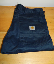 Carhartt WIP Skill Pant Navy Blue Trousers W34 L32