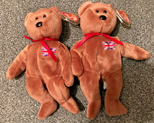 TY Beanie Baby 2x Britannia
