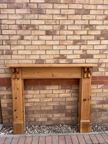 Antique pine fire - pine, surround
