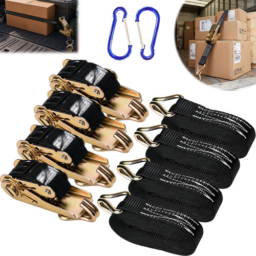 4pcs ratchet straps tie down - 4pcs,