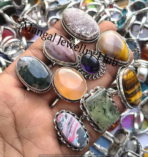Natural moss agate - natural,