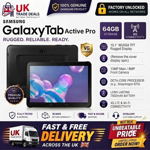Samsung galaxy tab active - samsung, pro