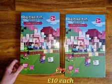 2 X Big Magnetic Blocks Cubes